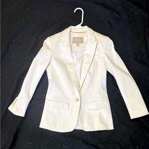 Banana republic white blazer 00P excellent condition